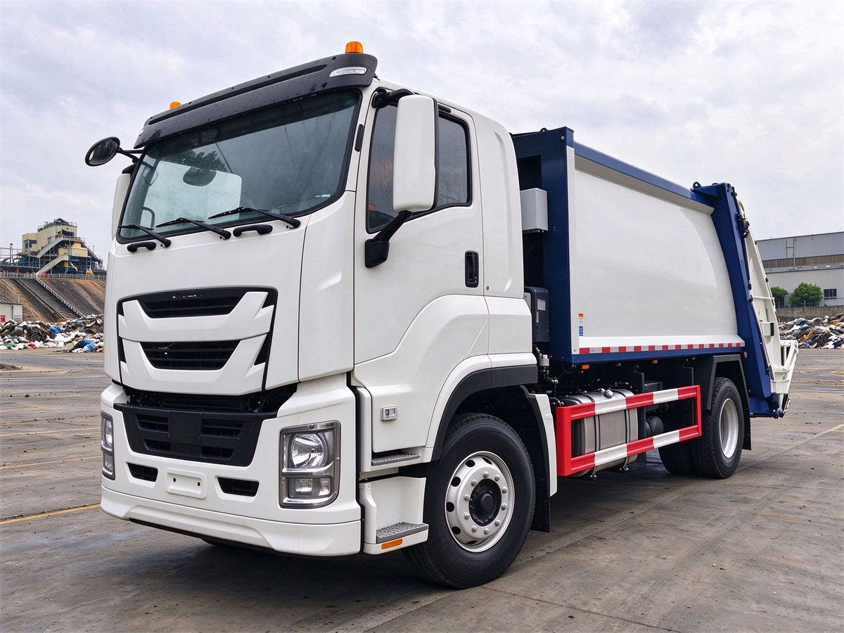 ISUZU 16 CBM Waste Compactor Garbage Truck Left ISUZU 16 CBM Waste Compactor Garbage Truck Left