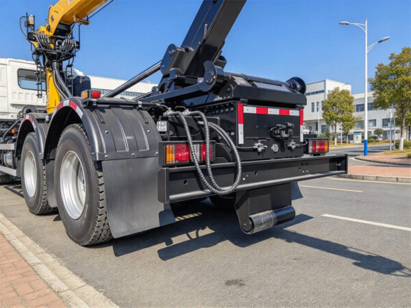 ISUZU 18 Ton Hook Loader Knuckle Crane Truck Rear (2)