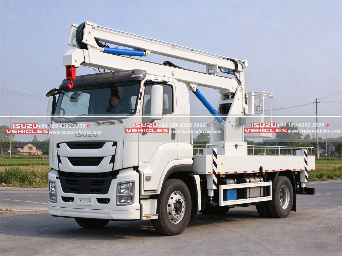 ISUZU 20M Mobile Boom Aerial Truck