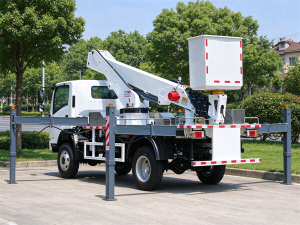 ISUZU 30M Aerial Work Platform Truck Rear Side