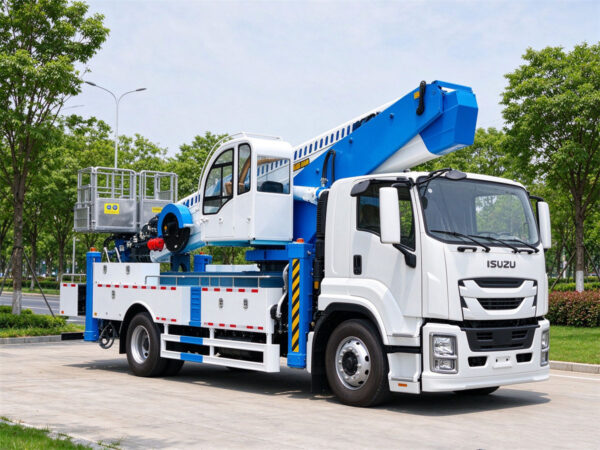 ISUZU 45M Bucket Lift Truck Left