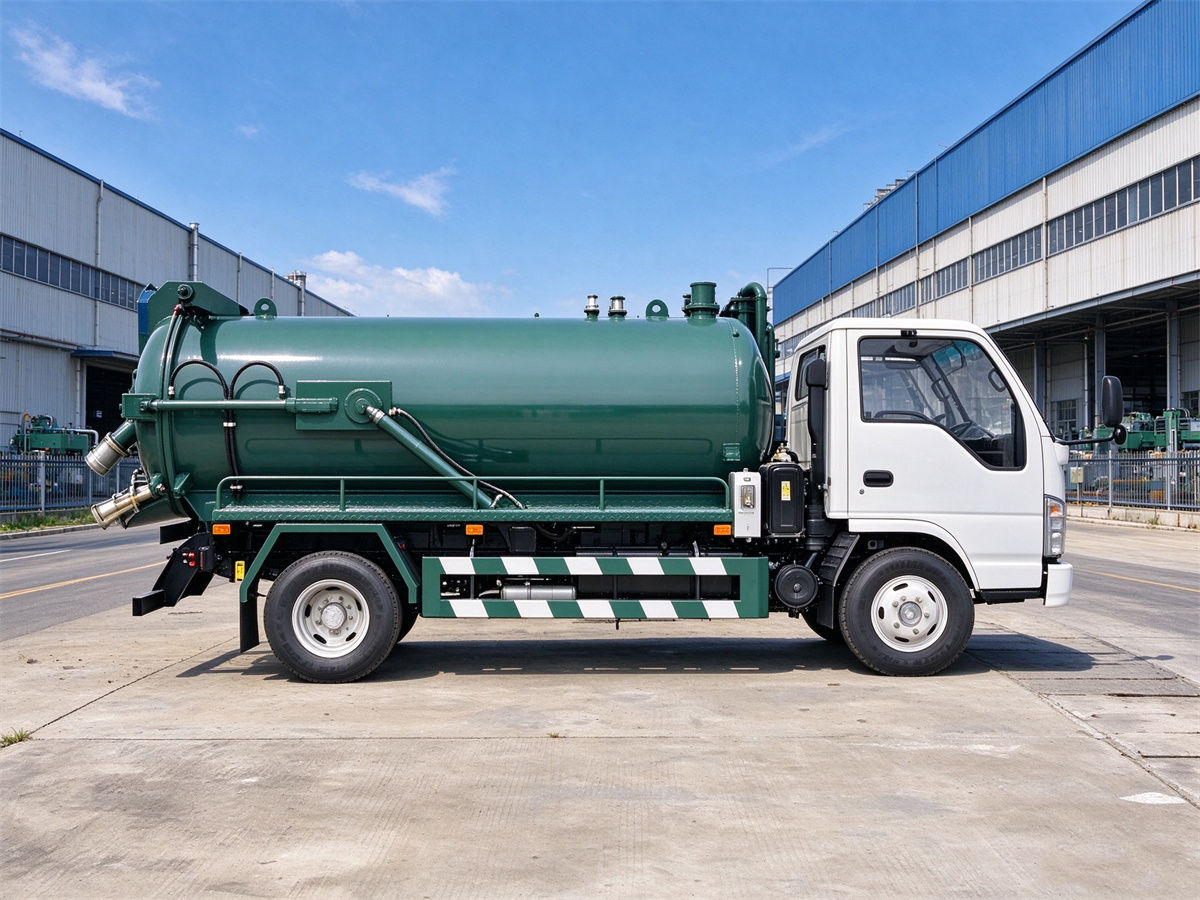 ISUZU 5 CBM Vacuum Pumper Truck Tanker ISUZU 5 CBM Vacuum Pumper Truck Tanker