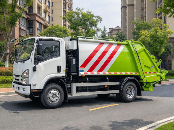 ISUZU 8 CBM Rear Loader Garbage Truck