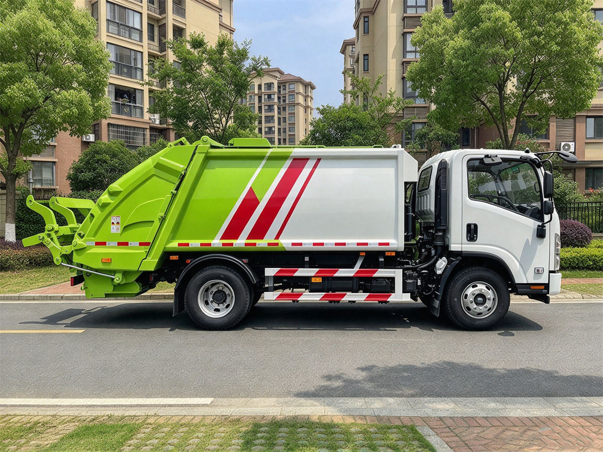 ISUZU 8 CBM Rear Loader Garbage Truck Tank ISUZU 8 CBM Rear Loader Garbage Truck Tank