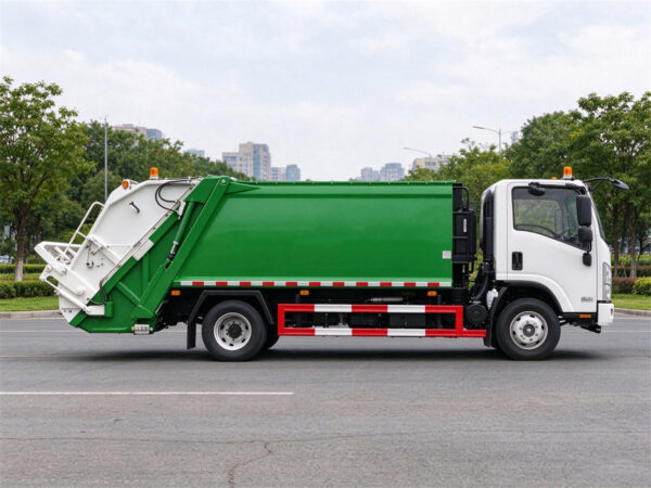 ISUZU 8 CBM Rear Loader Waste Truck Body