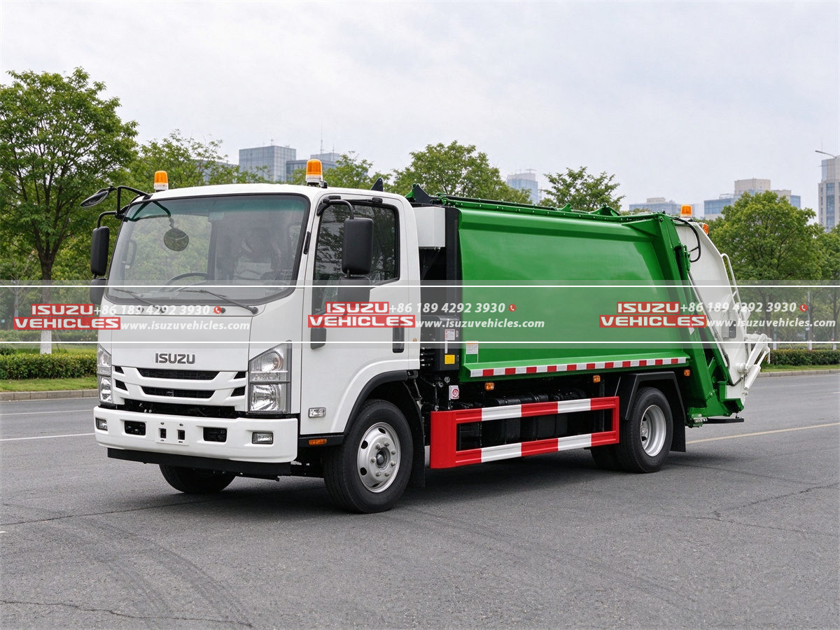 ISUZU 8 CBM Rear Loader Waste Truck ISUZU 8 CBM Rear Loader Waste Truck
