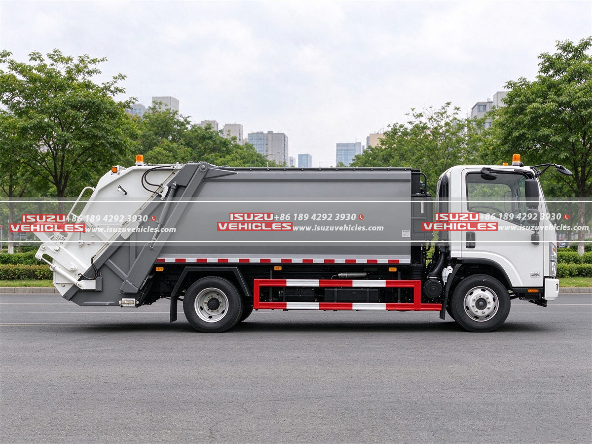ISUZU 8 CBM Refuse Compactor Truck Body ISUZU 8 CBM Refuse Compactor Truck Body