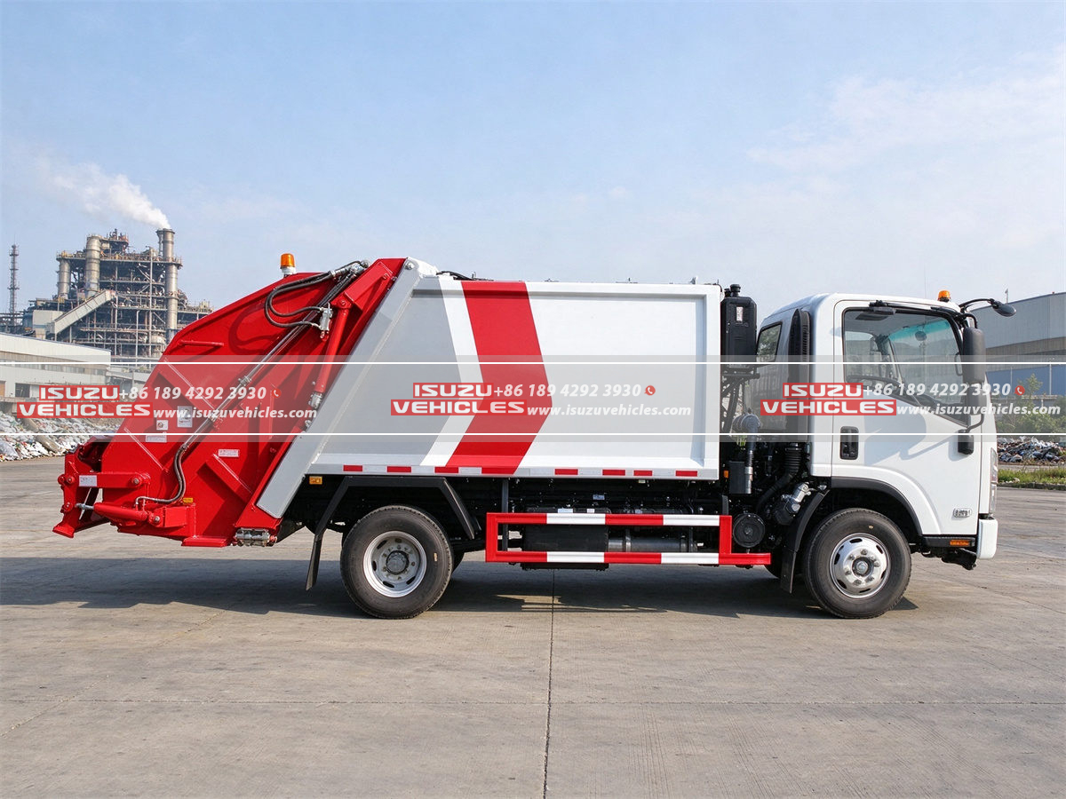 ISUZU 8 CBM Waste Collection Truck Body ISUZU 8 CBM Waste Collection Truck Body