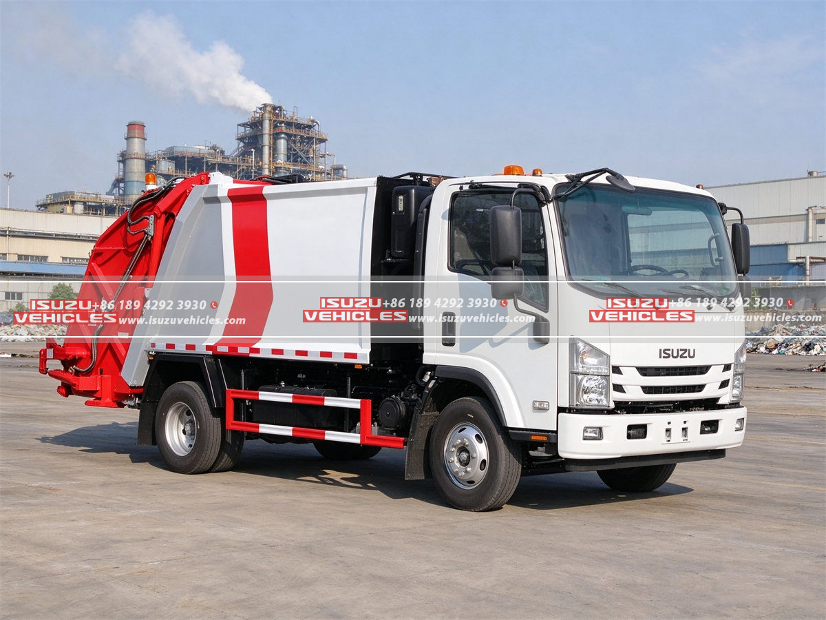 ISUZU 8 CBM Waste Collection Truck Right ISUZU 8 CBM Waste Collection Truck Right