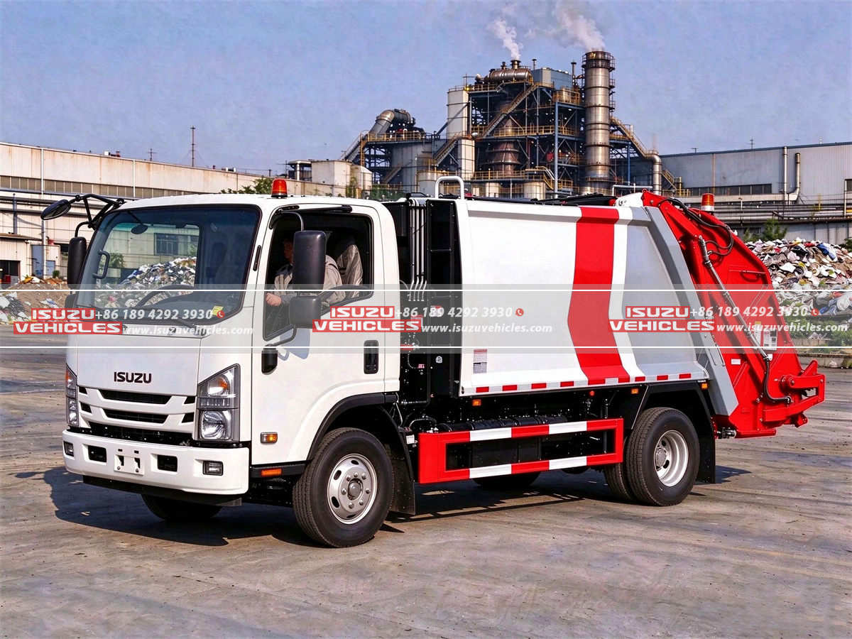 ISUZU 8 CBM Waste Collection Truck ISUZU 8 CBM Waste Collection Truck