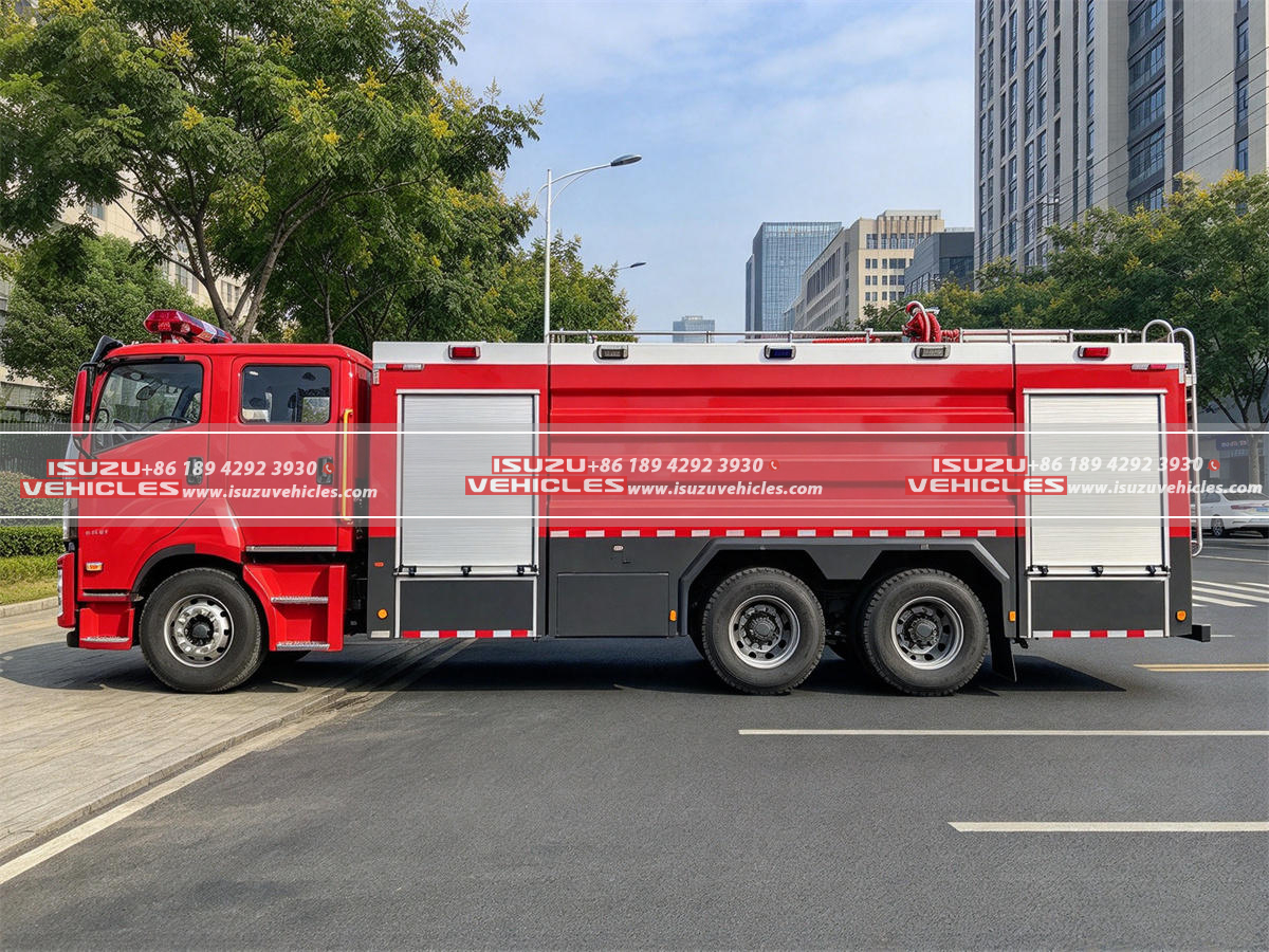 ISUZU 8000L Water Fire Fighting Truck Body ISUZU 8000L Water Fire Fighting Truck Body