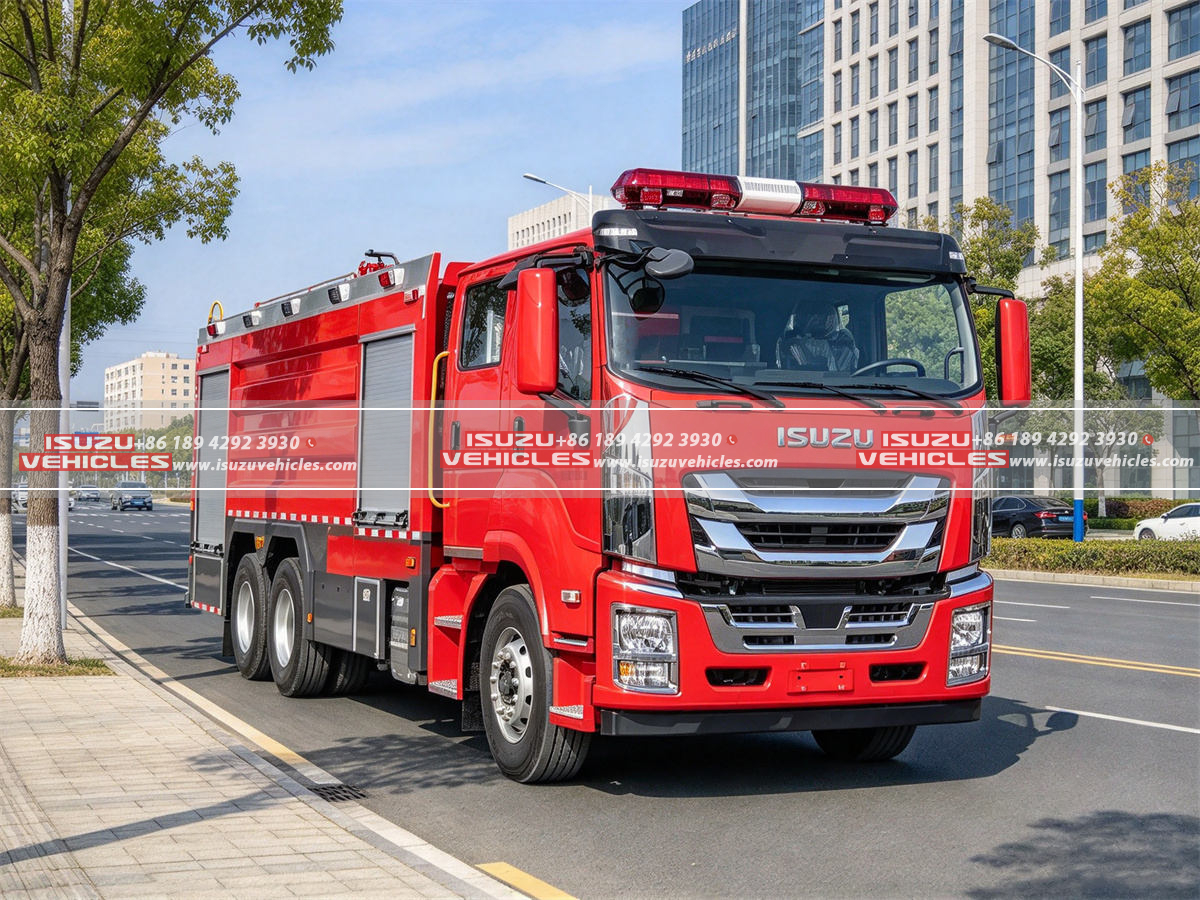 ISUZU 8000L Water Fire Fighting Truck ISUZU 8000L Water Fire Fighting Truck