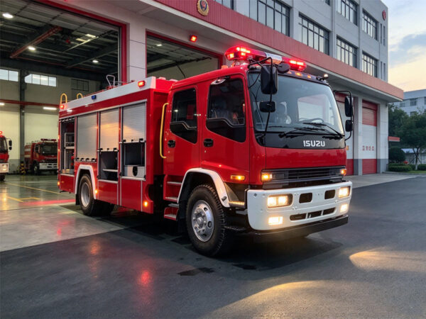 ISUZU Rescue Fire Water and Foam Truck