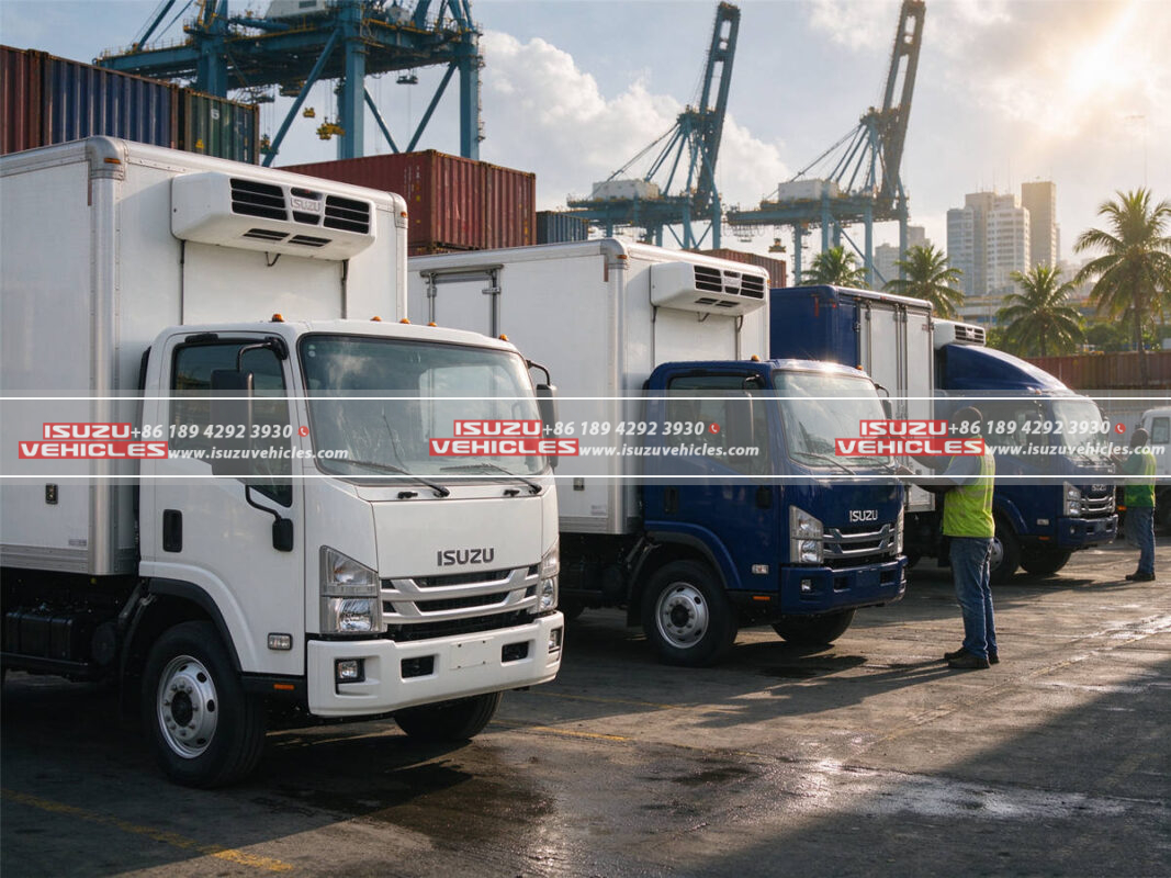 ISUZU Sweeper Trucks Arrive in Kenya for Road Cleaning