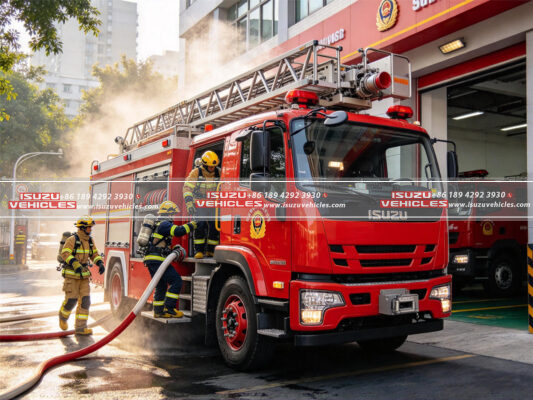 Why Do Fire Departments Choose ISUZU Fire Trucks